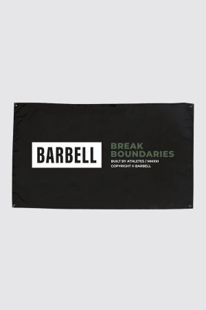 Barbell Wall Flag